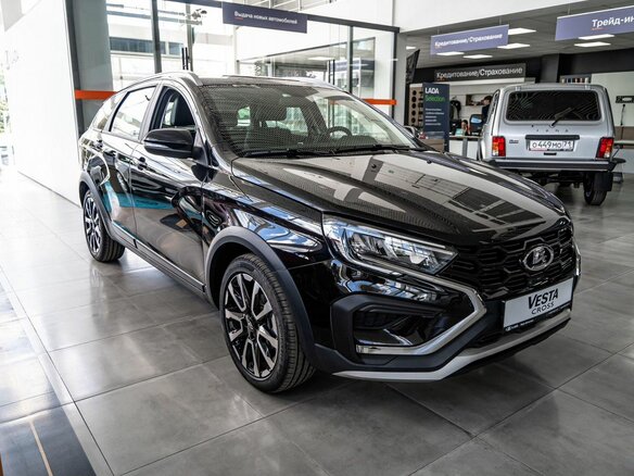 2026 Lada (ВАЗ) Vesta Cross I Рестайлинг (NG), чёрный - вид 2