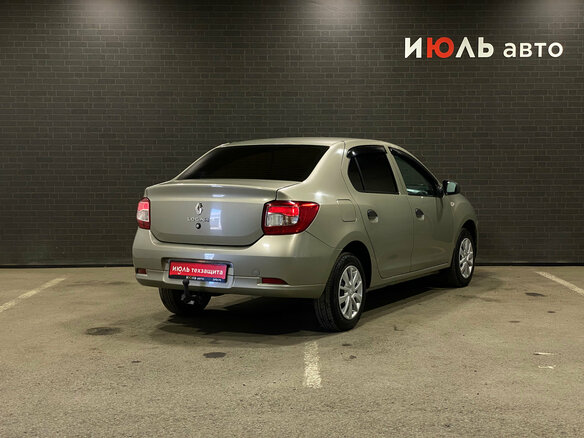 2021 Renault Logan II Рестайлинг, серый - вид 4