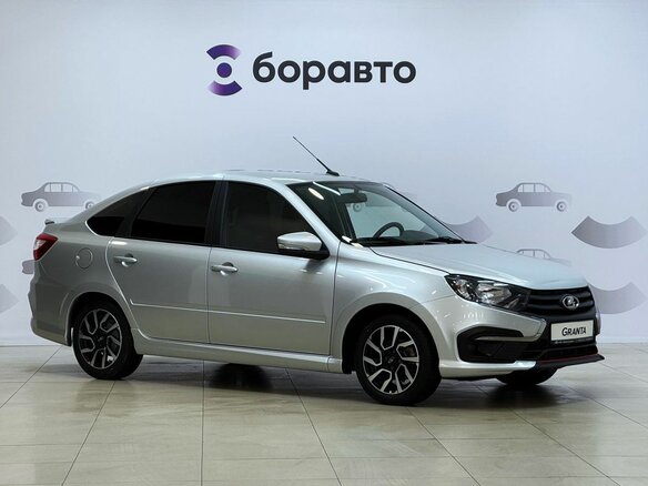2026 Lada (ВАЗ) Granta Drive Active/Sportline Sportline I Рестайлинг, серебристый, 1424000 рублей - вид 1
