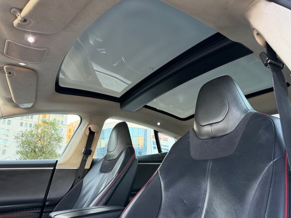 2012 Tesla Model S P85 I, серый - вид 19