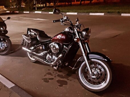 1996 Kawasaki VN800 Vulcan, красный, 430000 рублей, вид 1