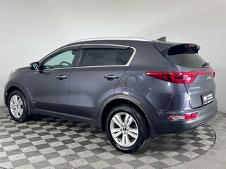 2017 Kia Sportage IV, серый, 1830000 рублей, вид 4