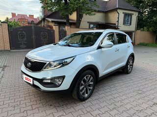 2015 Kia Sportage III Рестайлинг, белый, 1550000 рублей, вид 4