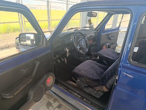 2011 Lada (ВАЗ) 2121 (4x4) I Рестайлинг, синий, 450000 рублей - вид 7