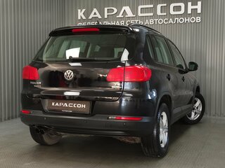 2012 Volkswagen Tiguan I Рестайлинг, чёрный, 975000 рублей, вид 2