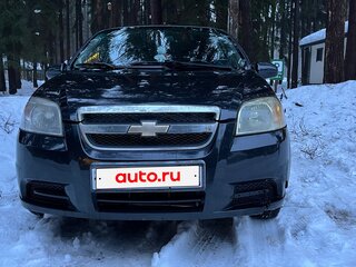 2010 Chevrolet Aveo I Рестайлинг, чёрный, 350000 рублей, вид 1