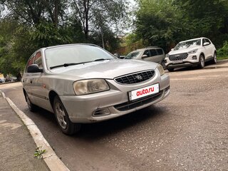 2006 Hyundai Accent ТагАЗ II, серебристый, 350000 рублей, вид 3