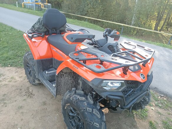2025 CFMoto CFORCE 400L EPS, оранжевый, 480000 рублей