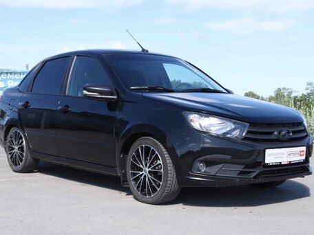 2024 Lada (ВАЗ) Granta I Рестайлинг, чёрный, 700000 рублей, вид 3