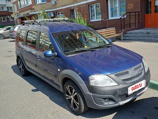 2015 Lada (ВАЗ) Largus Cross I, синий, 930000 рублей, вид 4