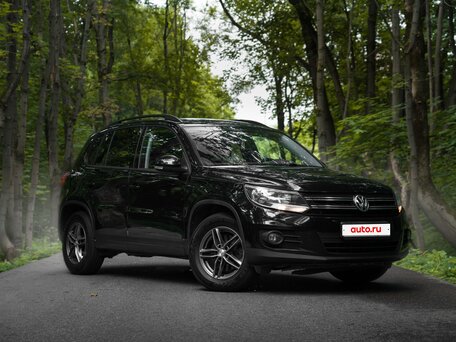 2012 Volkswagen Tiguan I Рестайлинг, чёрный, 1100000 рублей, вид 5