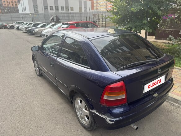 1999 Opel Astra G, синий - вид 2