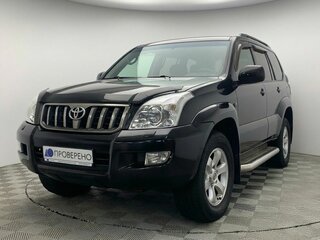 2006 Toyota Land Cruiser Prado 5-speed 120 Series, чёрный, 1367000 рублей, вид 2