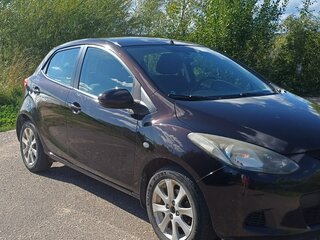 2008 Mazda 2 II (DE), пурпурный, 560000 рублей, вид 1