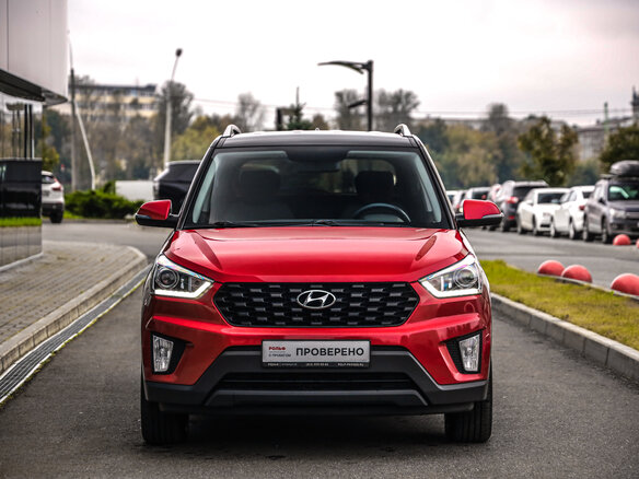 2020 Hyundai Creta I Рестайлинг, красный, 2086450 рублей - вид 3