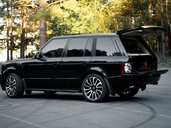 2005 Land Rover Range Rover III Рестайлинг, синий, 1590000 рублей - вид 17