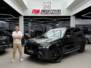 2022 BMW X7 40i I (G07) Рестайлинг, чёрный, 9990000 рублей, вид 1