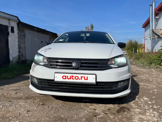 2019 Volkswagen Polo V Рестайлинг, белый, 720000 рублей, вид 4
