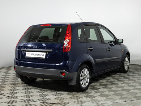 2008 Ford Fiesta Mk5, синий, 399585 рублей, вид 5