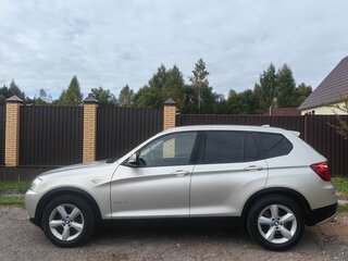 2013 BMW X3 28i xDrive II (F25), серебристый, 1500000 рублей, вид 4