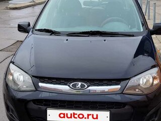 2014 Lada (ВАЗ) Kalina II, синий, 284000 рублей, вид 3