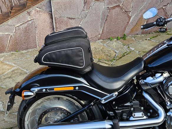 2018 Harley-Davidson Fat Boy, чёрный, 3000000 рублей - вид 8
