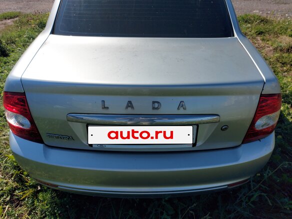 2017 Lada (ВАЗ) Priora I Рестайлинг, серебристый, 510000 рублей - вид 3