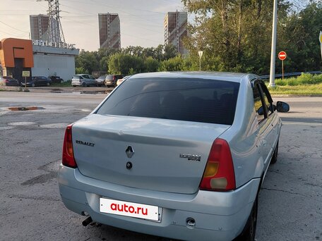 2009 Renault Logan I, серый, 250000 рублей, вид 3
