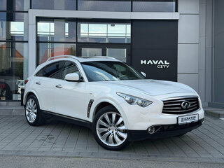 2013 Infiniti FX30d II (S51) Рестайлинг, белый, 1797000 рублей, вид 3