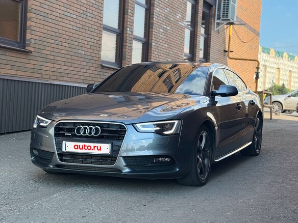 2014 Audi A5 I (8T) Рестайлинг, серый