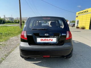 2008 Hyundai Getz I Рестайлинг, чёрный, 430000 рублей, вид 4