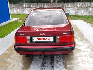 1991 Audi 100 IV (C4), красный, 530000 рублей, вид 4