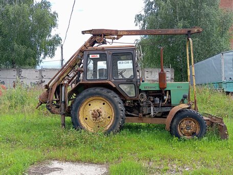 1998 МТЗ (BELARUS) Бурильно-крановые машины, жёлтый, 750000 рублей, вид 1