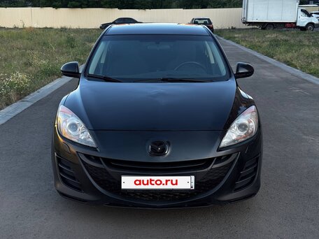 2009 Mazda 3 II (BL), чёрный, 540000 рублей, вид 3