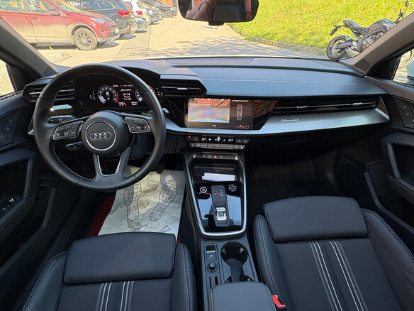 2023 Audi A3 Sportback 35 TFSI IV (8Y), белый, 2360000 рублей - вид 14