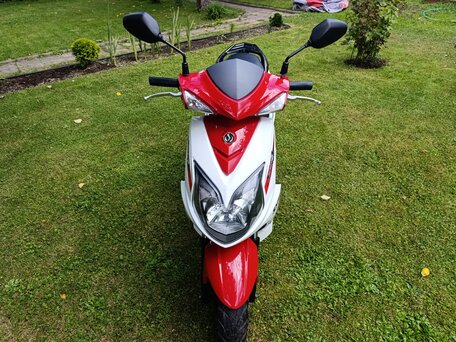 2013 Sym Jet 4 50, красный, 119000 рублей, вид 2