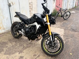 2014 Yamaha MT-09 (FZ-09), чёрный, 625000 рублей, вид 3