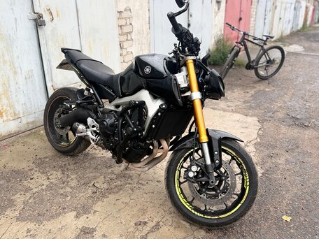 2014 Yamaha MT-09 (FZ-09), чёрный, 565000 рублей, вид 3