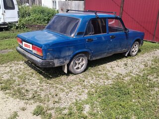 2002 Lada (ВАЗ) 2107, синий, 110000 рублей, вид 4