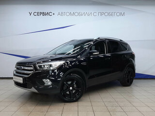 2017 Ford Kuga II Рестайлинг, чёрный, 1449000 рублей, вид 1
