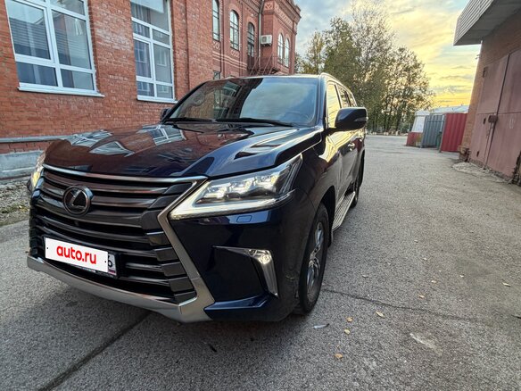 2018 Lexus LX 570 III Рестайлинг 2, синий
