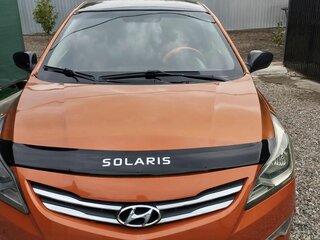 2014 Hyundai Solaris I Рестайлинг, оранжевый, 470000 рублей, вид 1