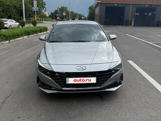 2021 Hyundai Elantra VII (CN7), серебристый, 1980000 рублей, вид 3
