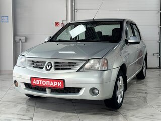 2007 Renault Logan I, серый, 299000 рублей, вид 2