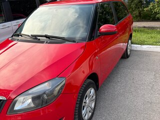 2014 Skoda Fabia II Рестайлинг, красный, 650000 рублей, вид 1
