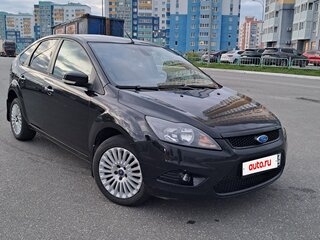 2010 Ford Focus II Рестайлинг, чёрный, 650000 рублей, вид 3