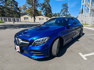 2018 Mercedes-Benz C-Класс 180 IV (W205) Рестайлинг, синий, 1960000 рублей, вид 1