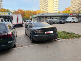 2006 Mazda 6 I (GG) Рестайлинг, серый, 190000 рублей, вид 4