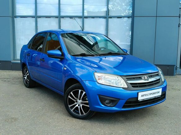 2017 Lada (ВАЗ) Granta I, синий - вид 1