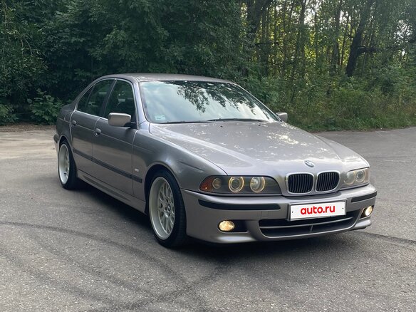 2000 BMW 5 серии 525i IV (E39) Рестайлинг, серебристый - вид 3